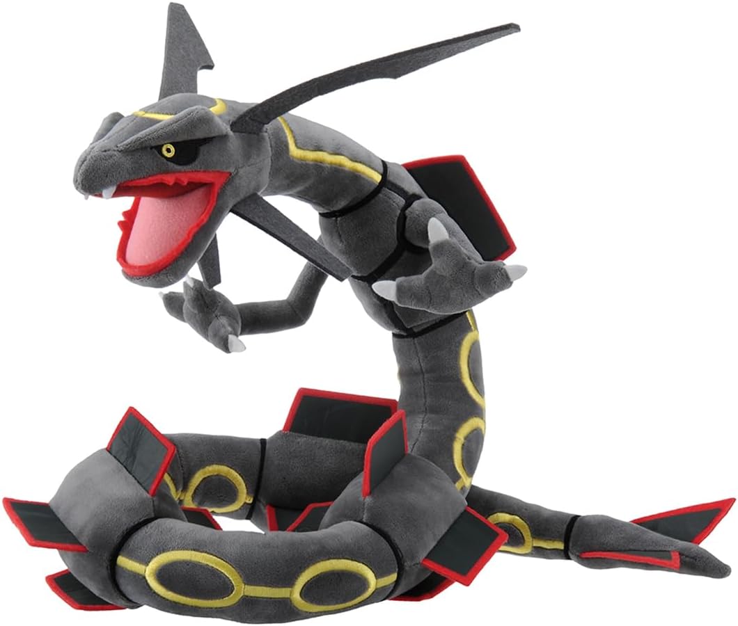 Pokemon center shiny rayquaza plush shop